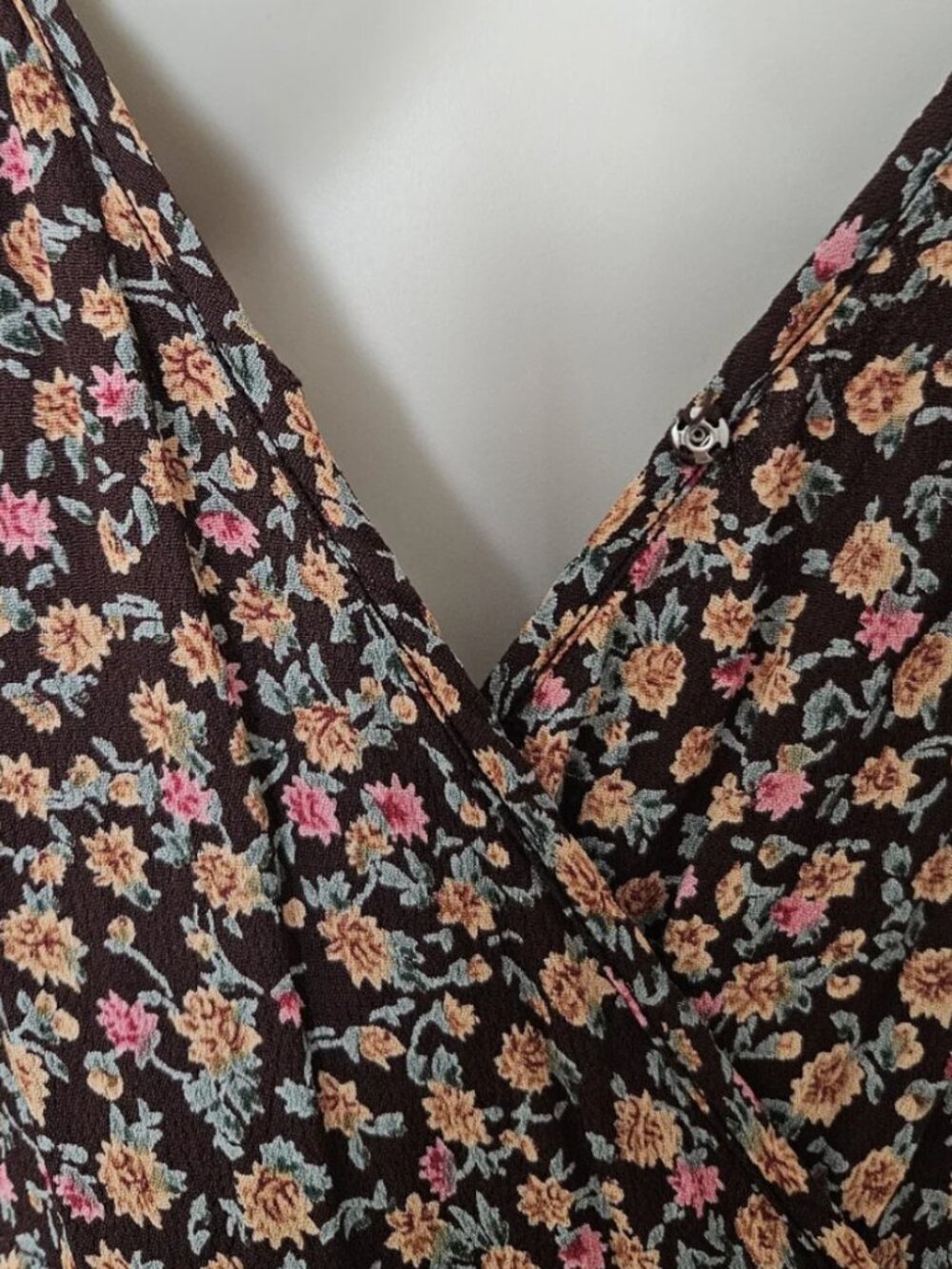 Christy Dawn raisin calico floral lincoln boho hippie cottage indie midi dress - Picture 5 of 7